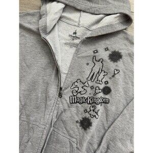 Vintage 90s Y2K Walt Disney World Disneyland Mens Full Zip Hoodie Jacket - sz XL